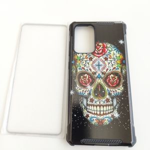 Samsung Galaxy A72 5G Rose Skull Black Hard shell Phone case cover with Screen